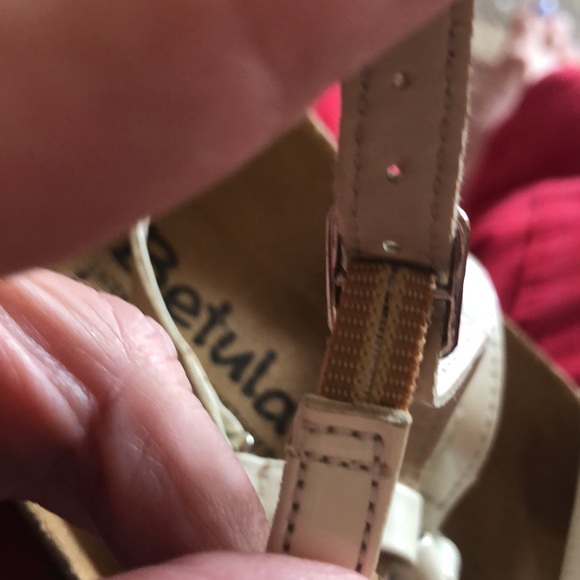 Betula/Birkenstock Cream Ankle Strap Sandals - Picture 7 of 7